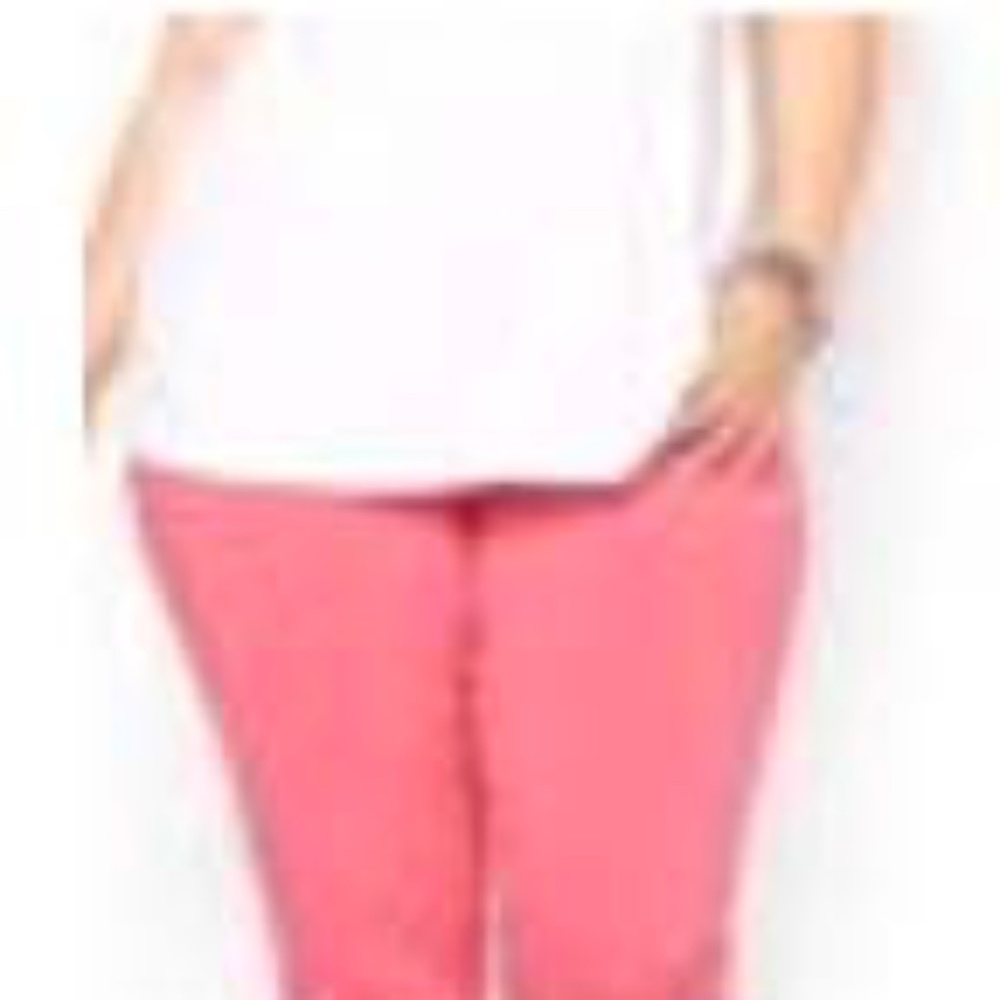 CAPRIS, SAVVY FIT TWILL, HONEYSUCKLE, SIZE 26, RAYON/SPANDEX, FLY FRONT, SLASH